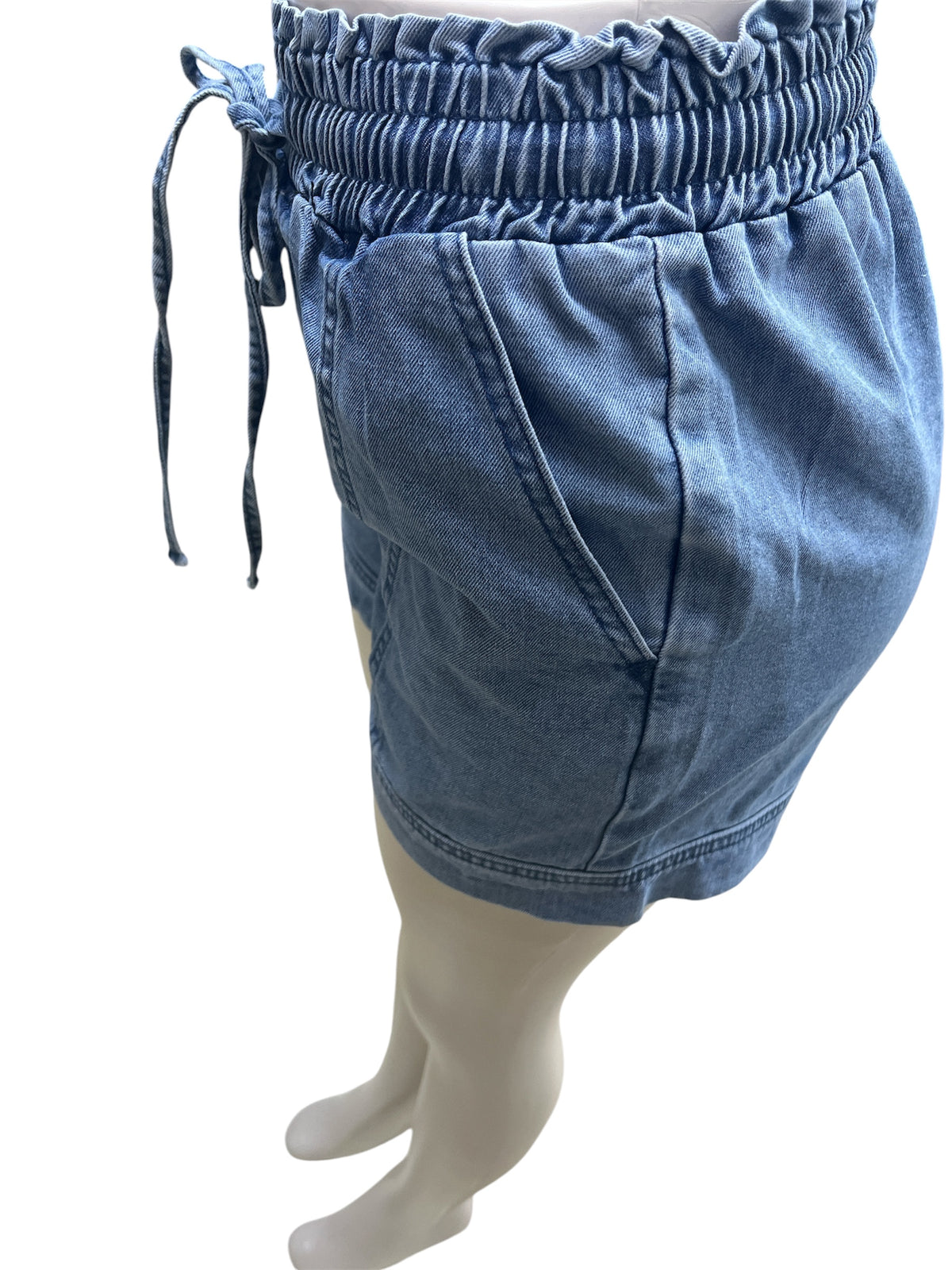 ELASTIC DENIM SHORTS LC7876647