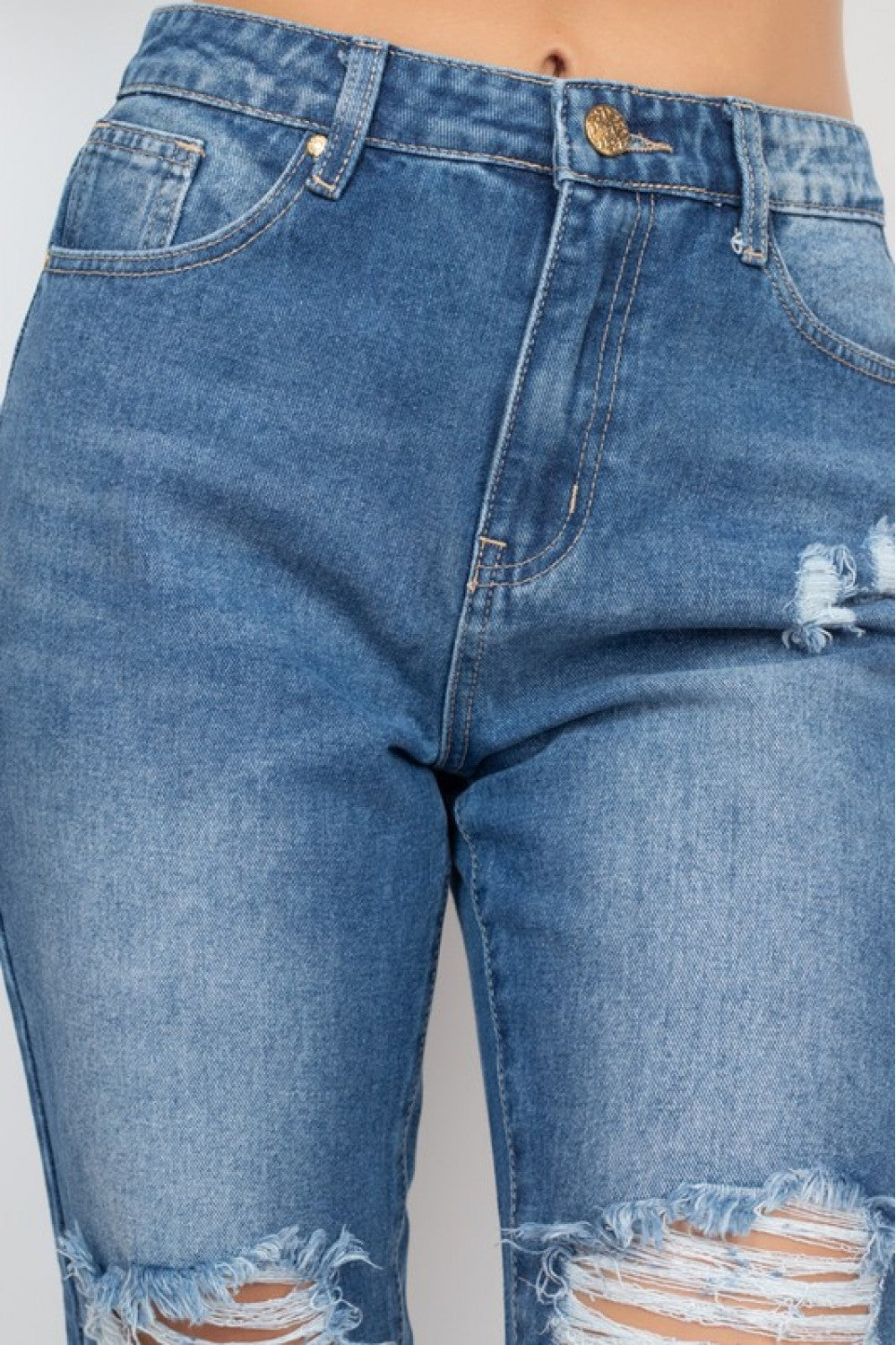 DESTRYED BOYFRIEND JEANS DBP0808