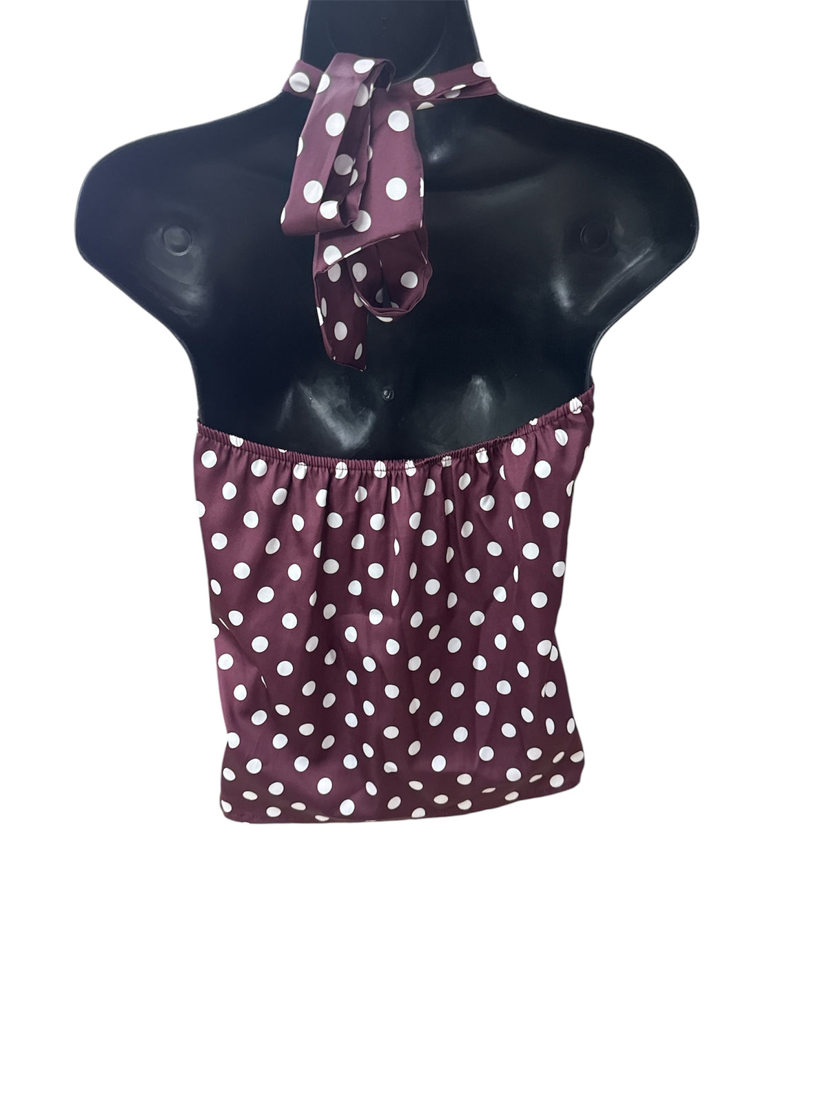 POLKADOT HALTER TOP SE26MRY828T