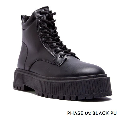 CHUNKY HEEL BOOT SHOES PHASE-02