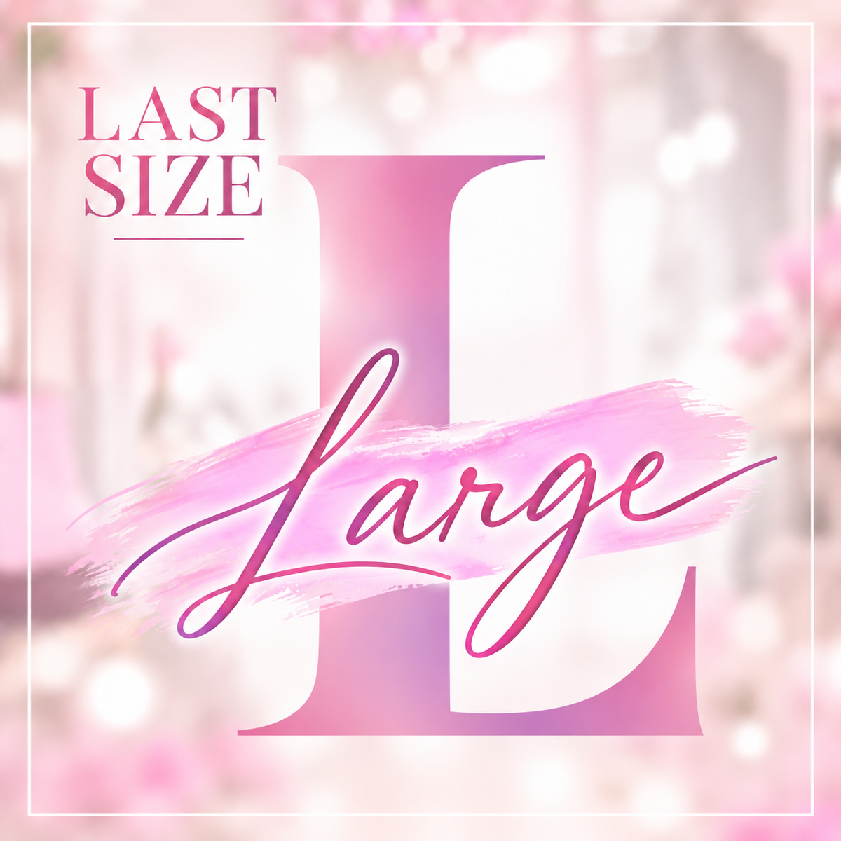 LAST SIZE | TALLA LARGE