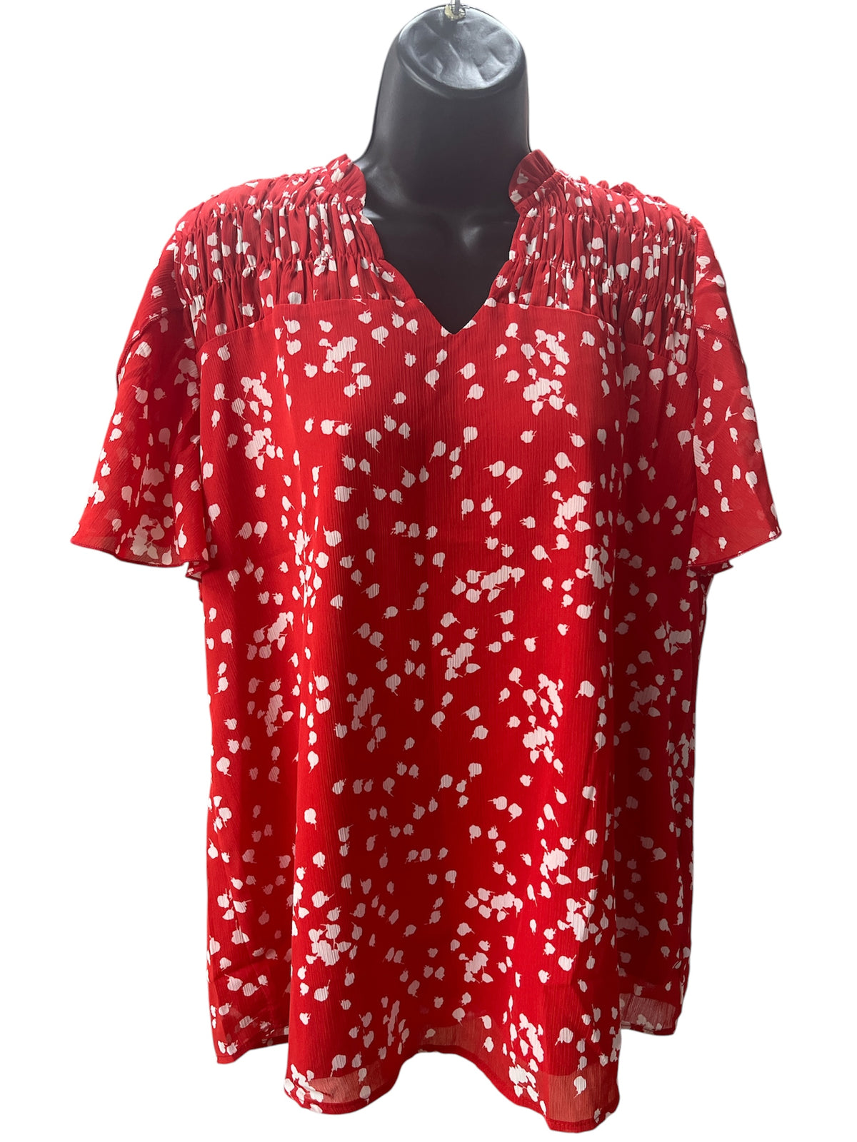 POLKA DOT BLOUSE LC25125593
