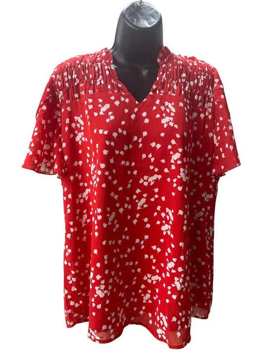 POLKA DOT BLOUSE LC25125593