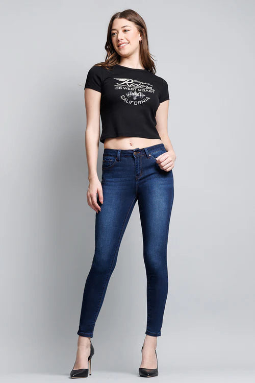 MID RISE SKINNY JEANS EP3106