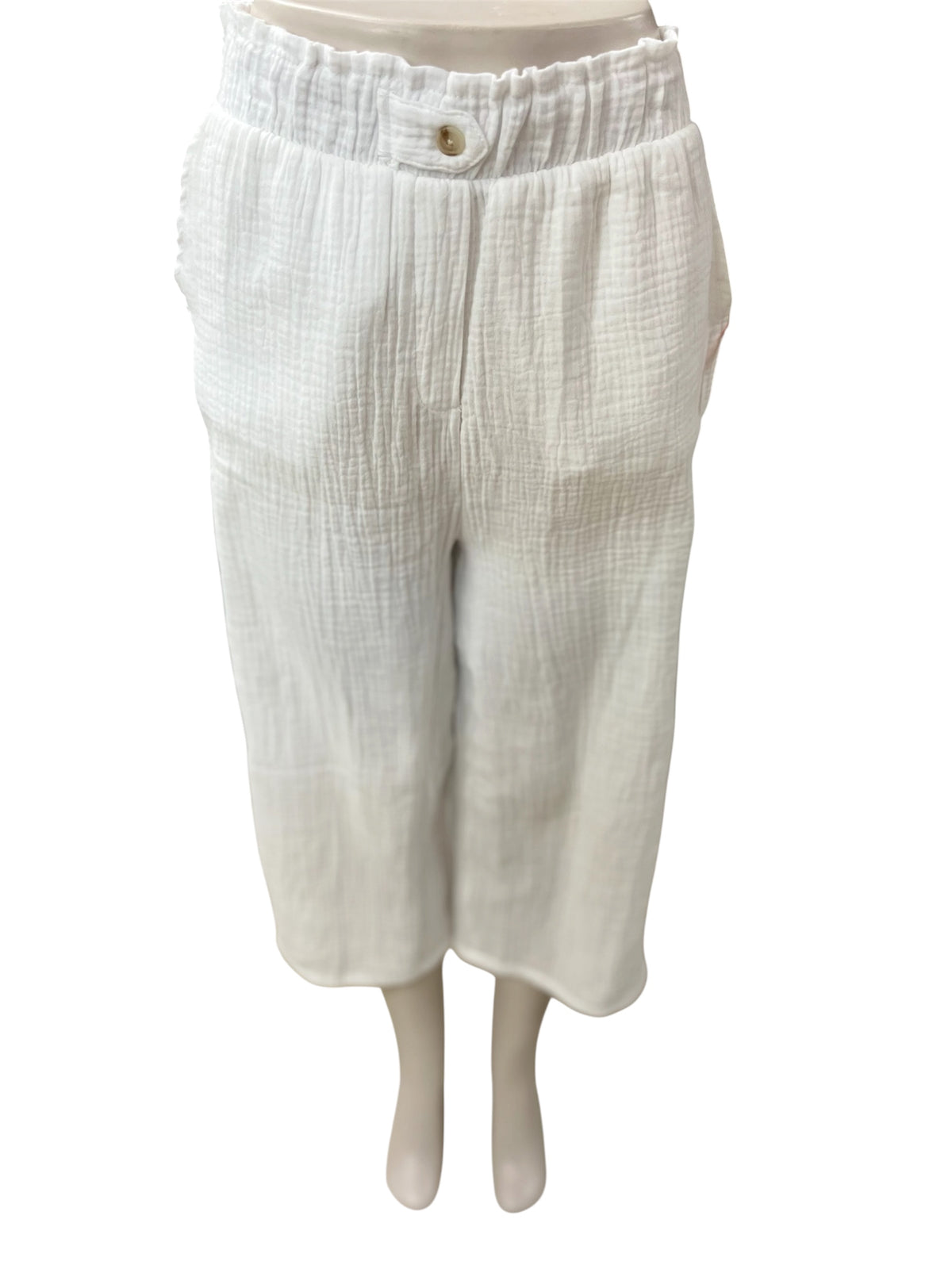 ELASTIC CAPRI PANTS IP9244