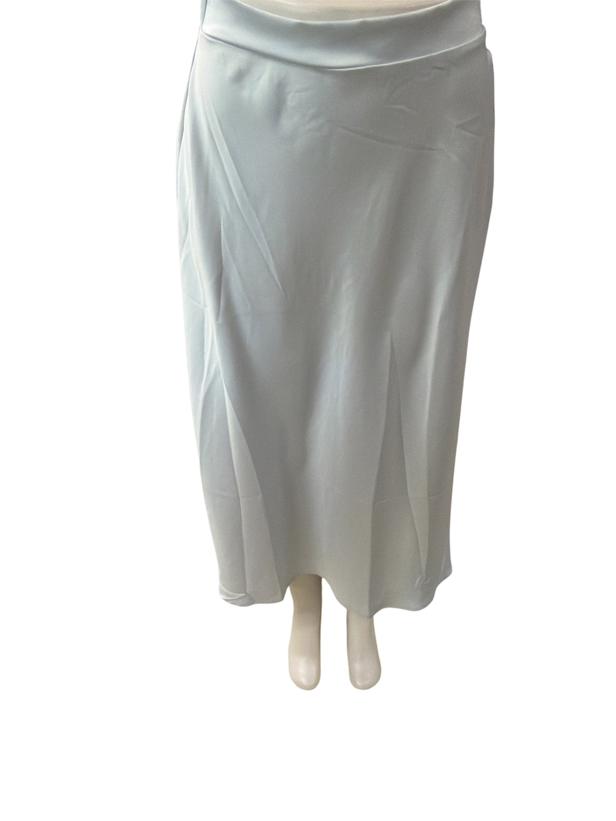 SOLID SATIN SKIRT HMS40840