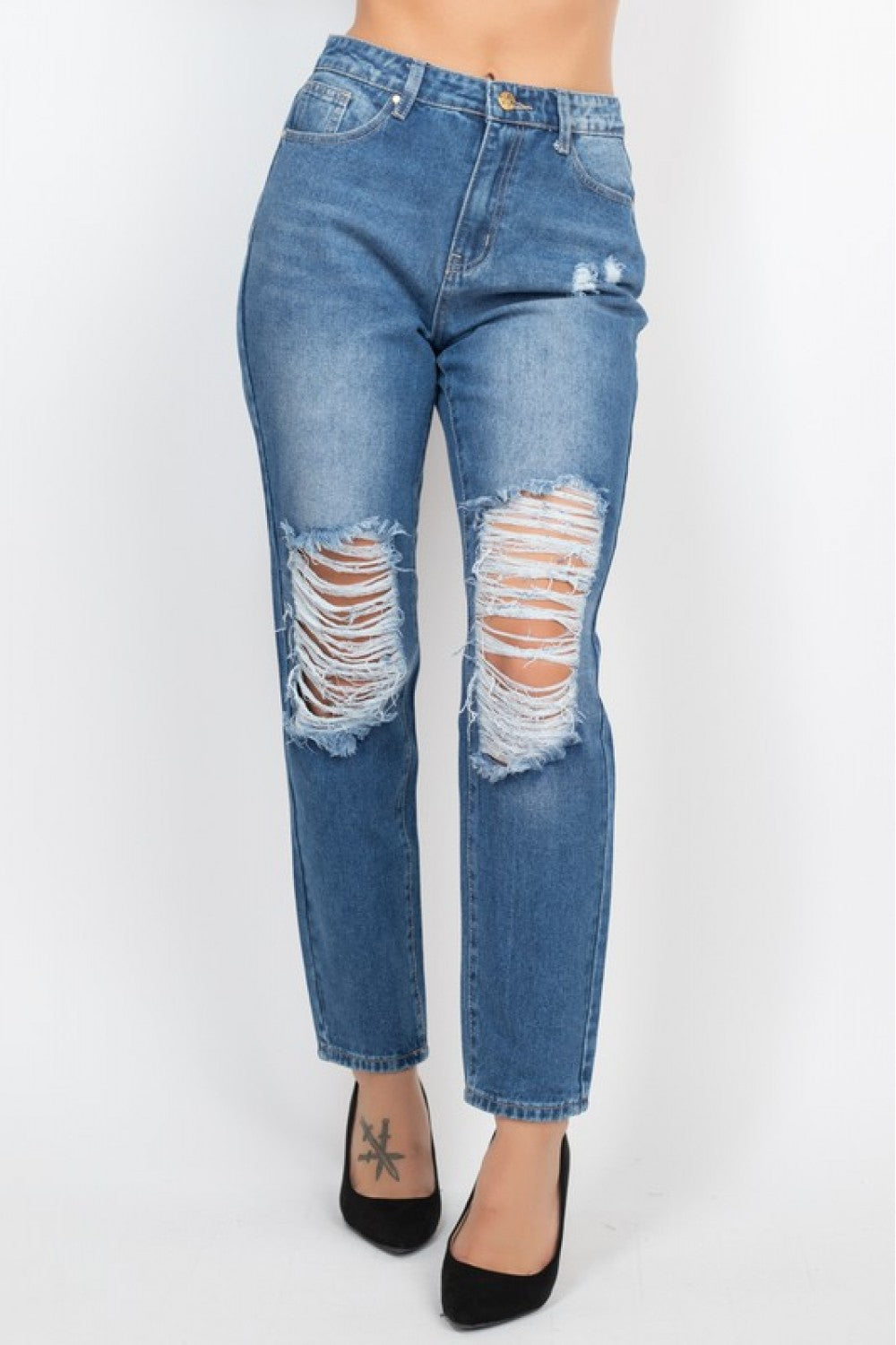 DESTRYED BOYFRIEND JEANS DBP0808 