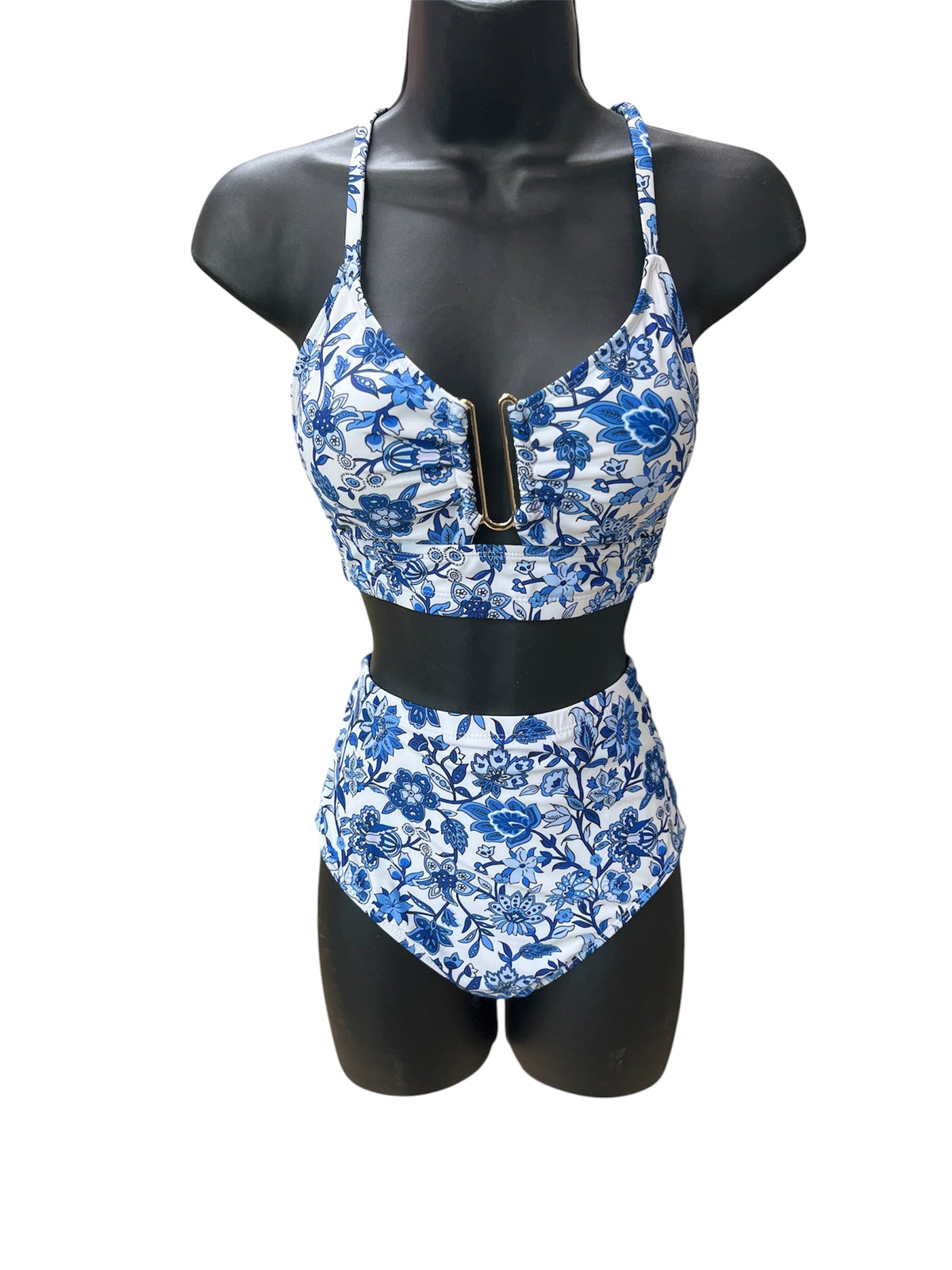 HIGH WAIST 2PIECE FLORAL LC434818
