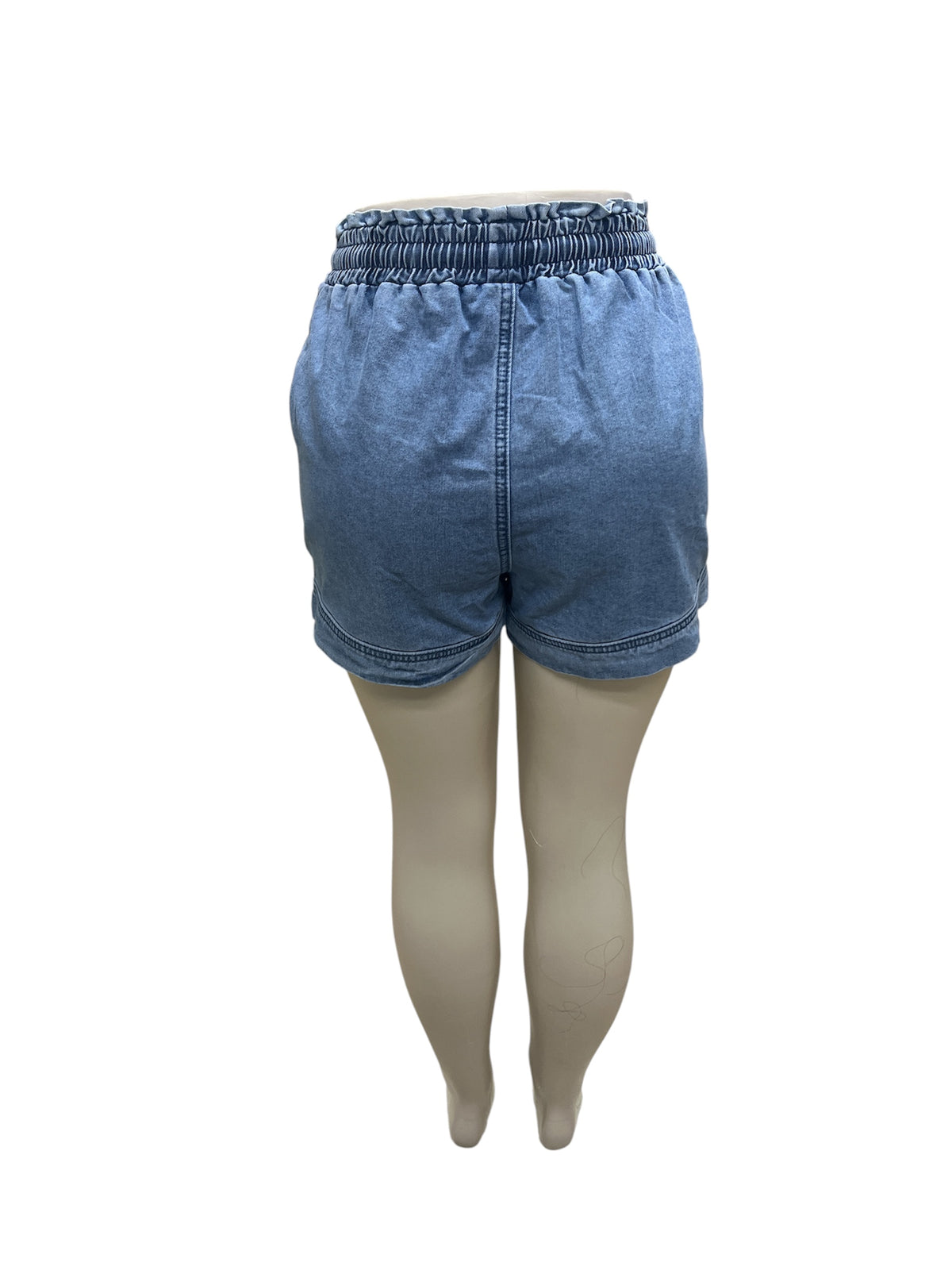 ELASTIC DENIM SHORTS LC7876647
