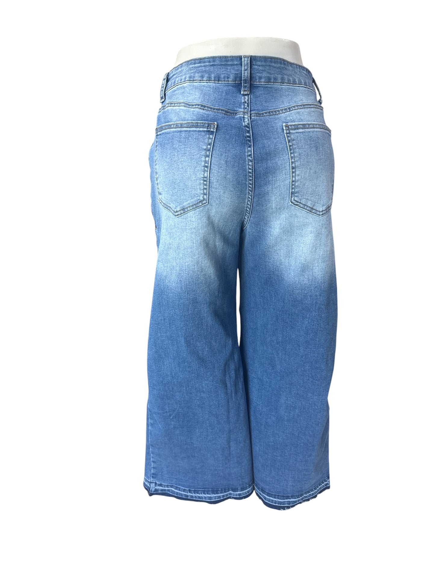 FLARE LEG PANTS BLUE LC7876735