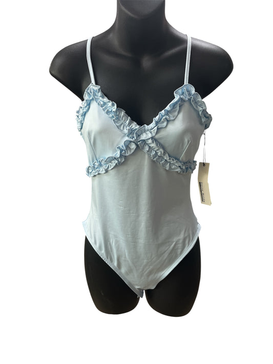 RUFFLED VNECK BODYSUIT HMT57223
