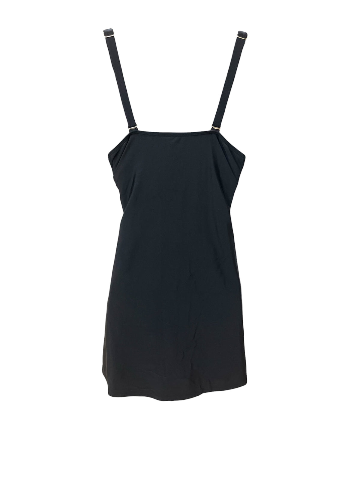 STRAP PLEATED SWIM DRESS LC444022