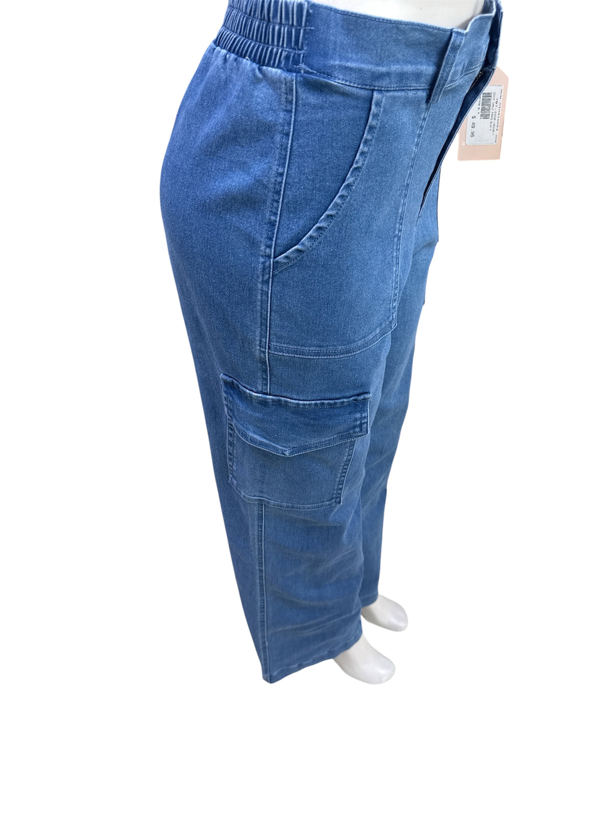 DENIM CARGO PANTS BP05743B