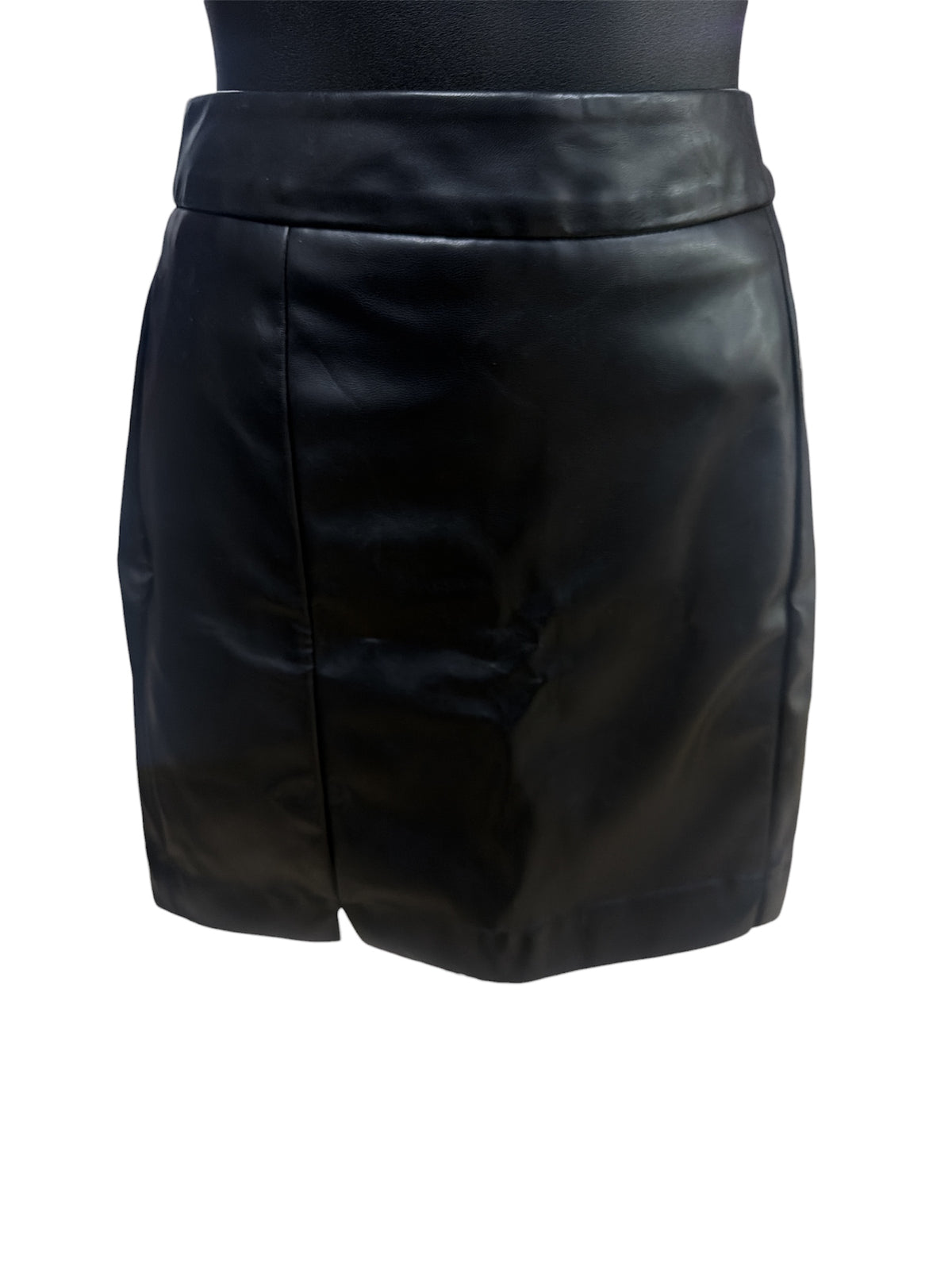 LEATHER MINI SKIRT LC721839-P2