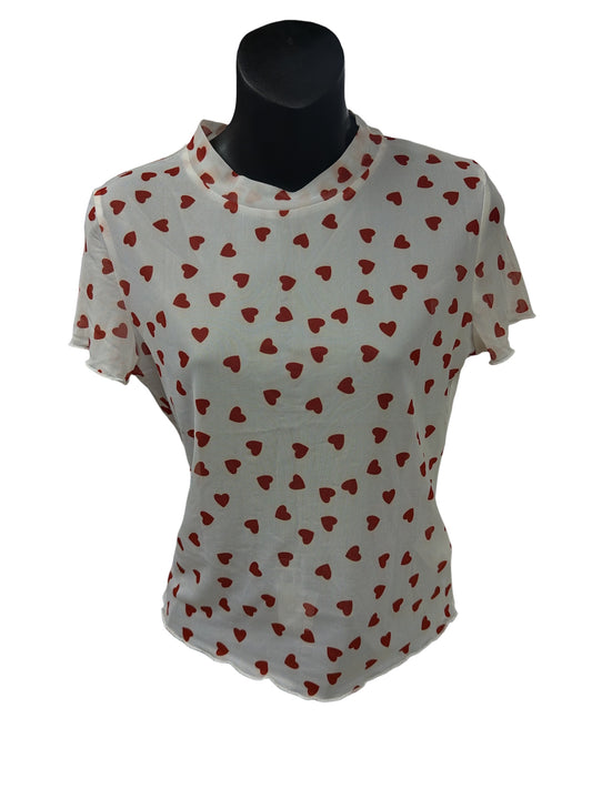 MESH SHORT SLEEVE TOP LC25135777