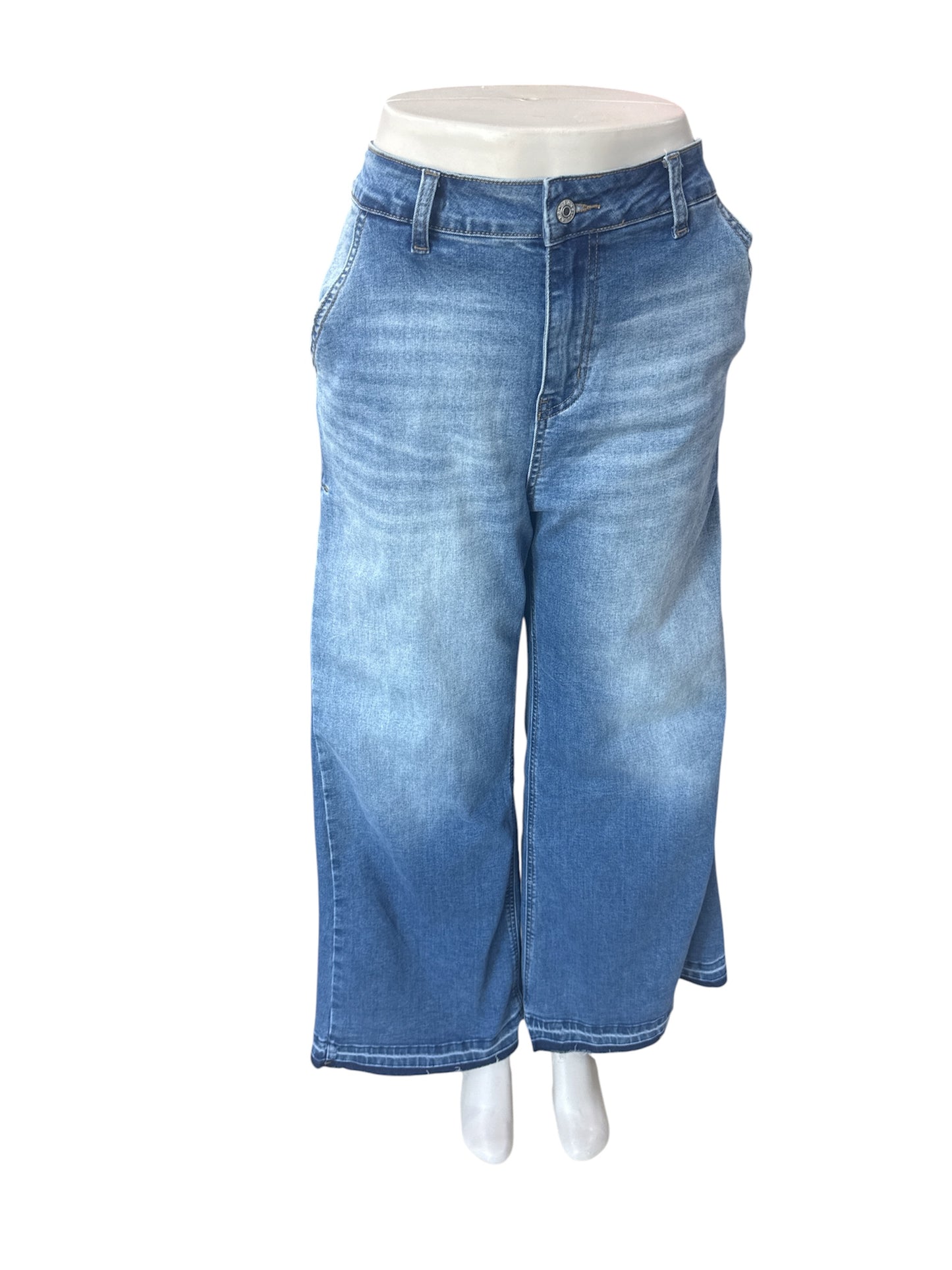 FLARE LEG PANTS BLUE LC7876735