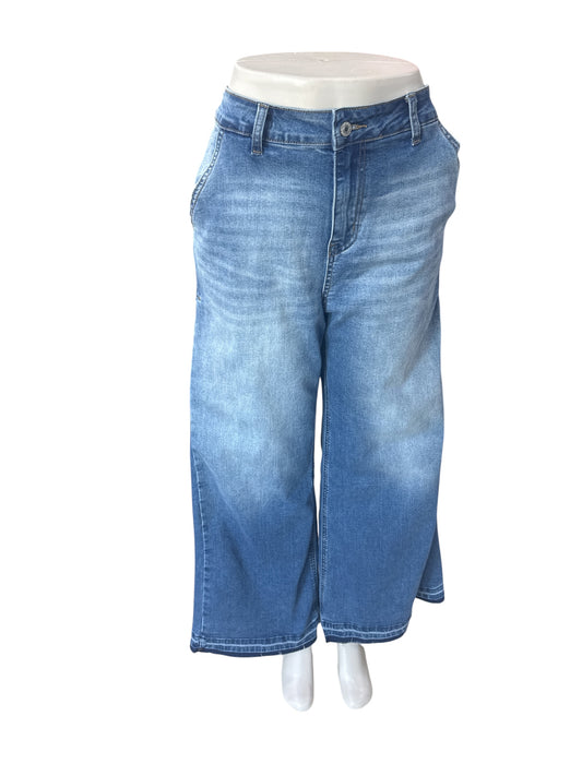 FLARE LEG PANTS BLUE LC7876735