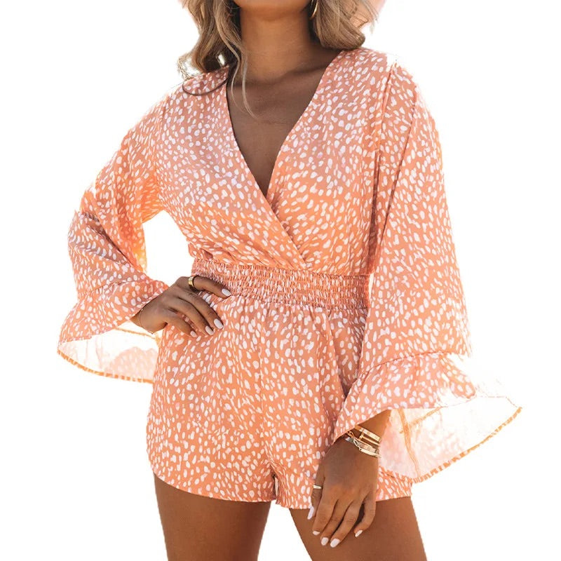 RUFFLE ROMPER LC6411147