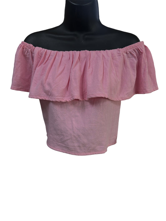 OFF SHOULDER CROP TOP IT93040