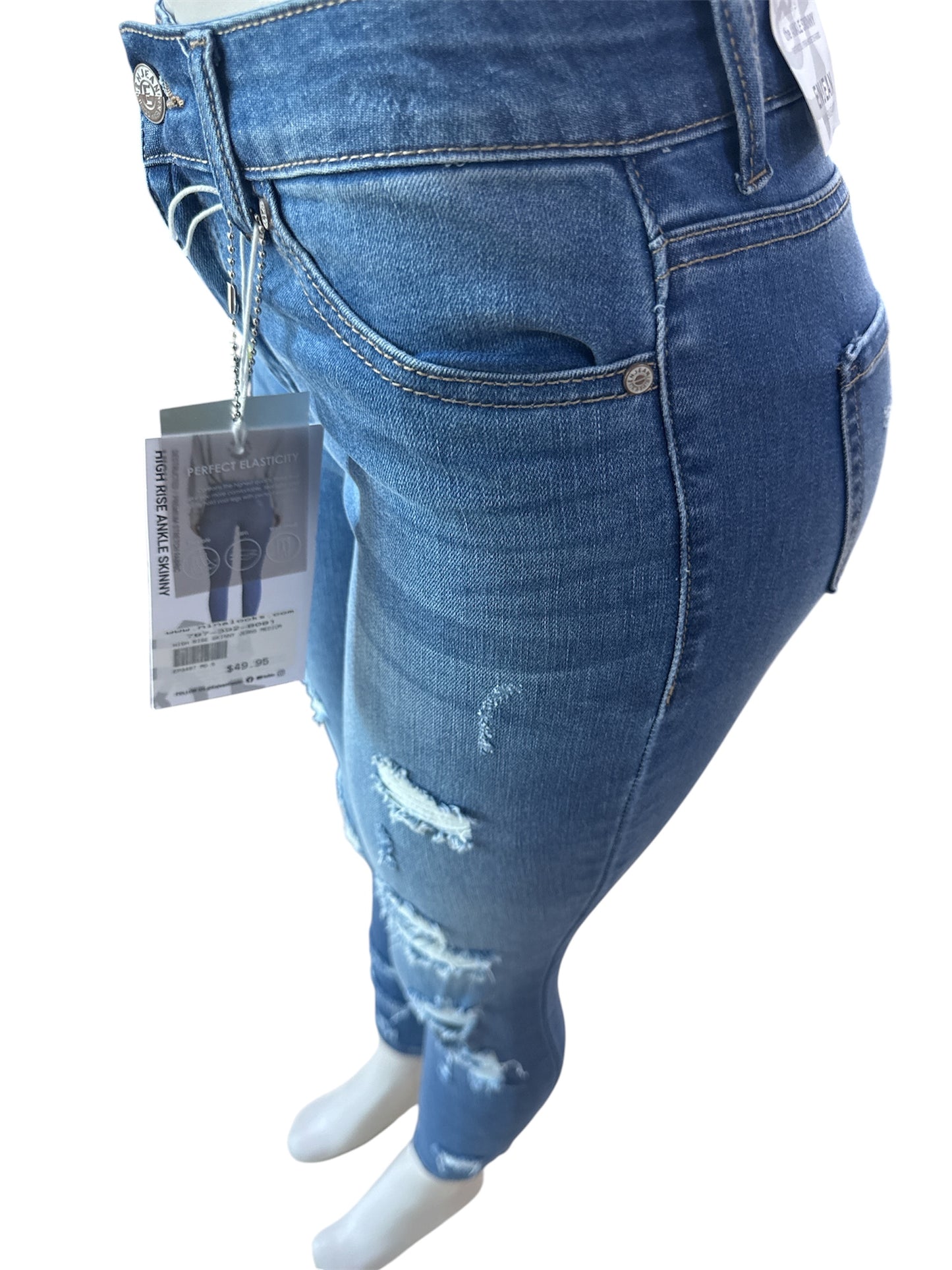 HIGH RISE SKINNY JEANS MEDIUM 
EP3497