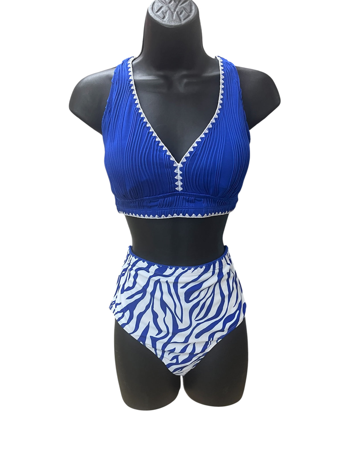 HIGH WAIST 2PIECE TEXTURE LC434864