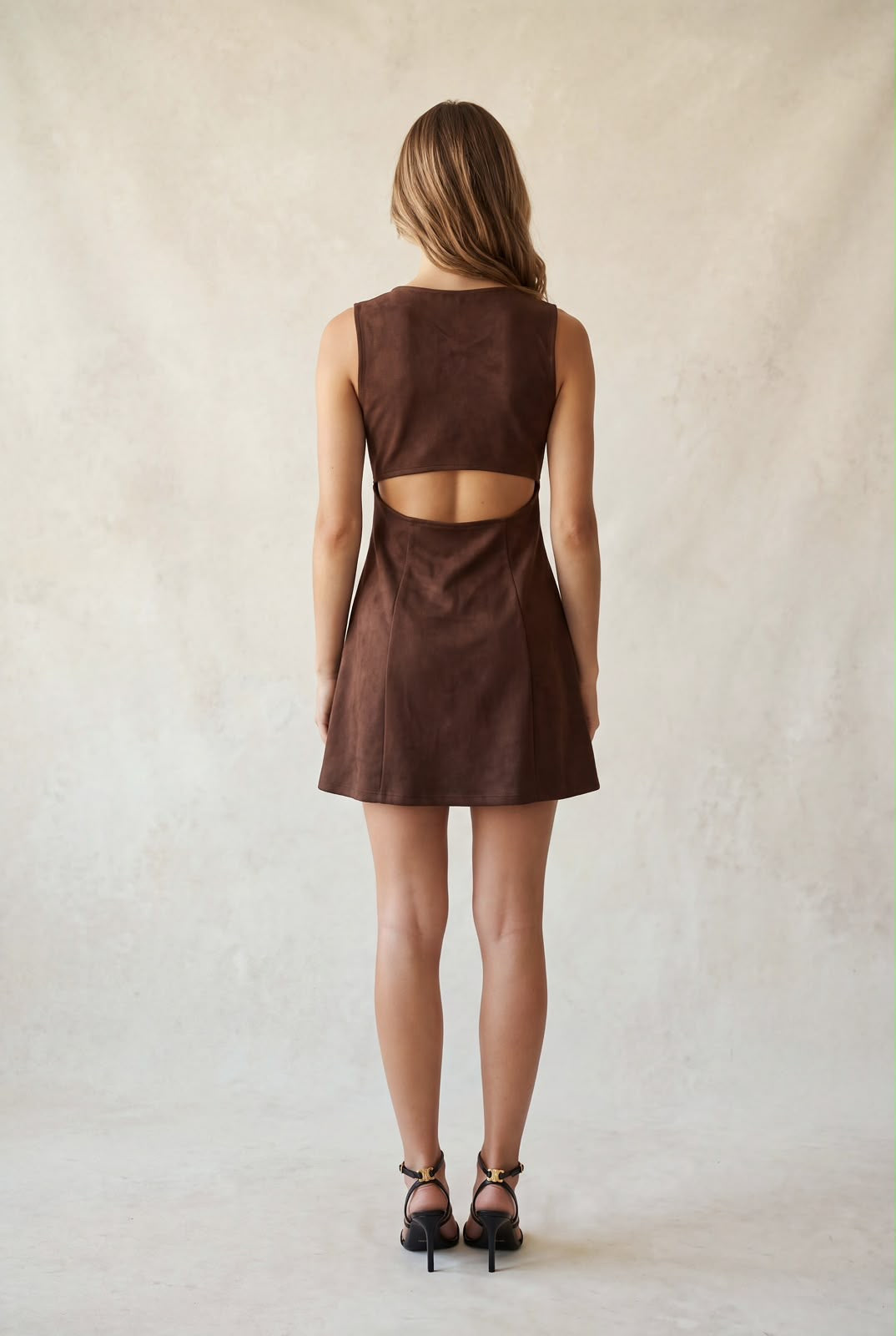 BUTTONED MINI DRESS BD06183