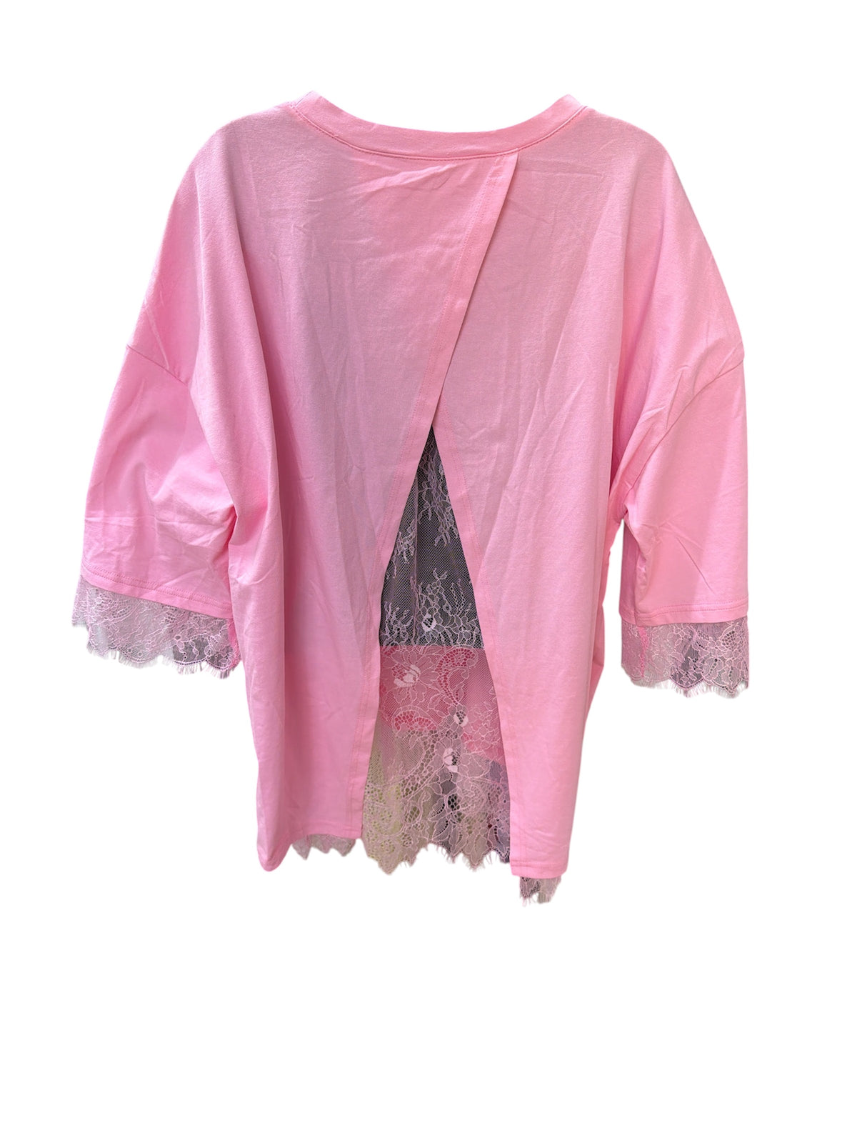 LACE OVERSIZED TEE LC25230335