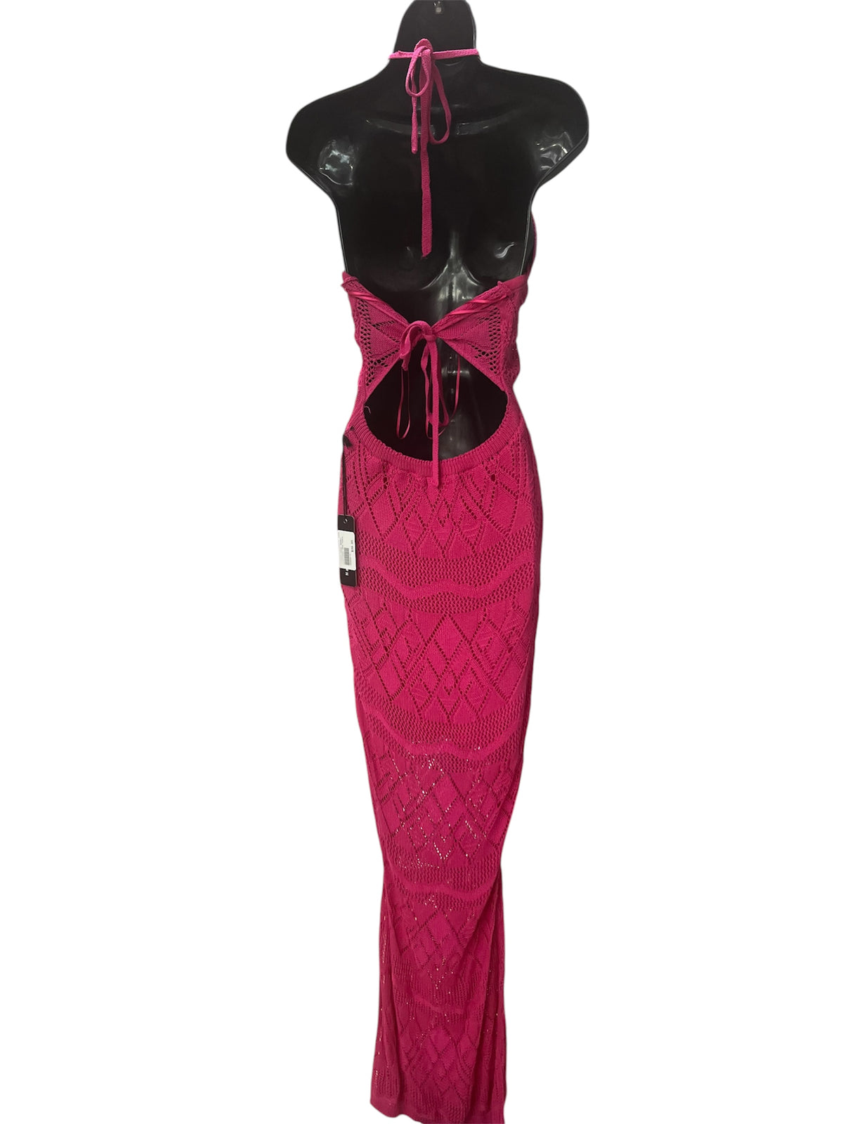 HALTER CROCHET DRESS HMSW50506