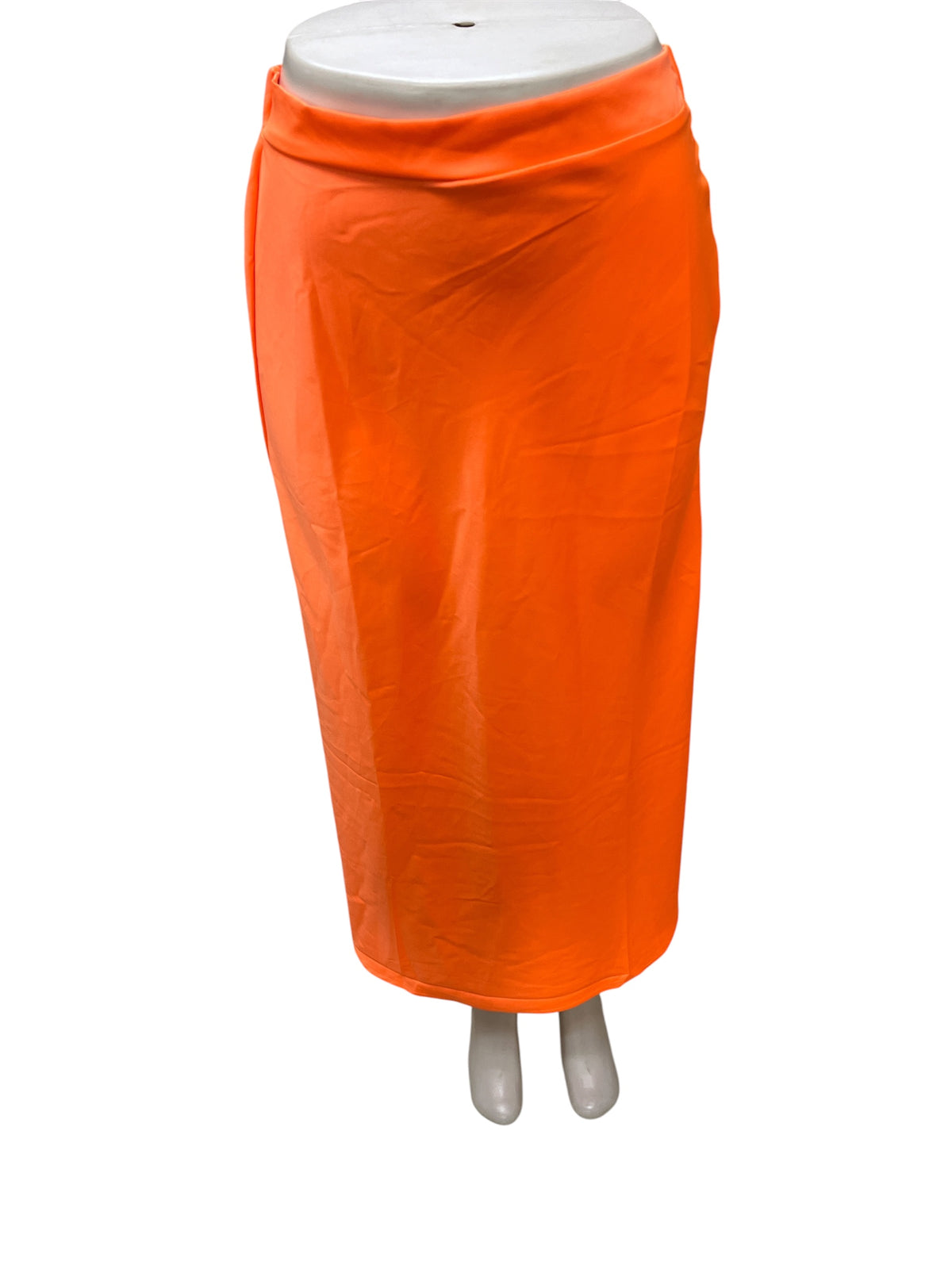 SOLID SATIN SKIRT HMS40840