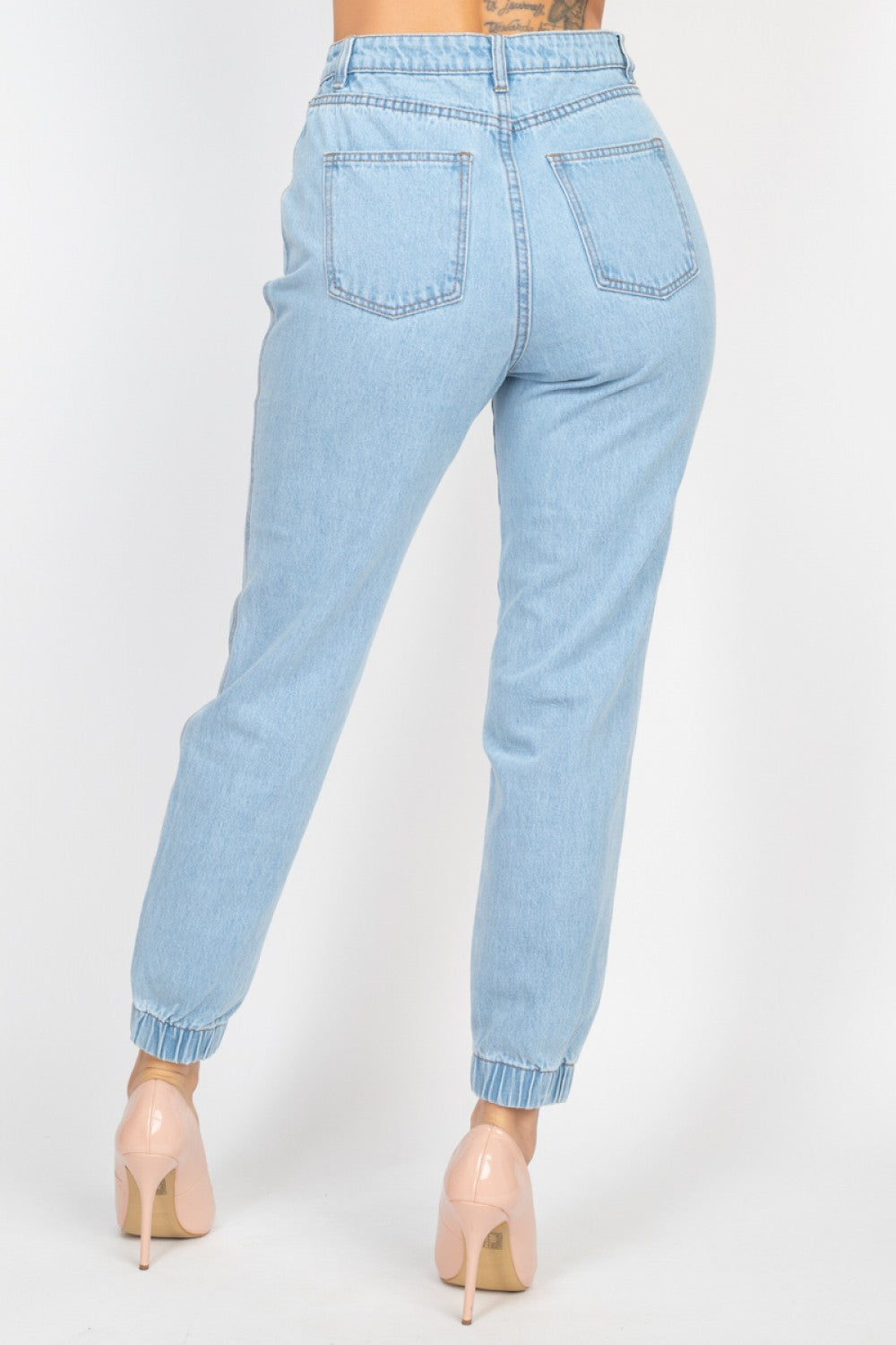 DENIM MOM JEANS JOGGER DBP0748 