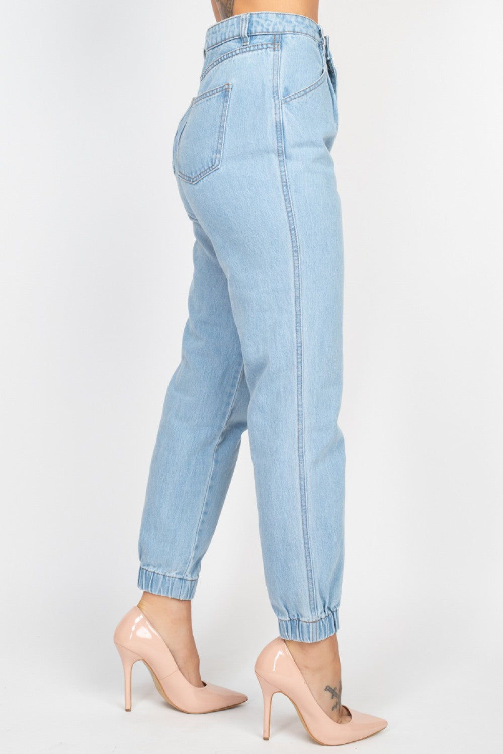 DENIM MOM JEANS JOGGER DBP0748 