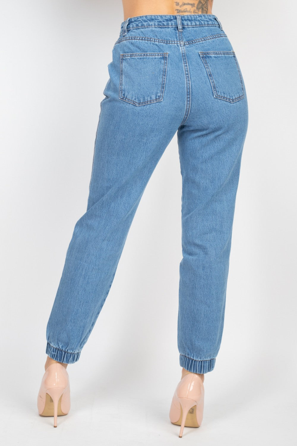 DENIM MOM JEANS JOGGER DBP0748 