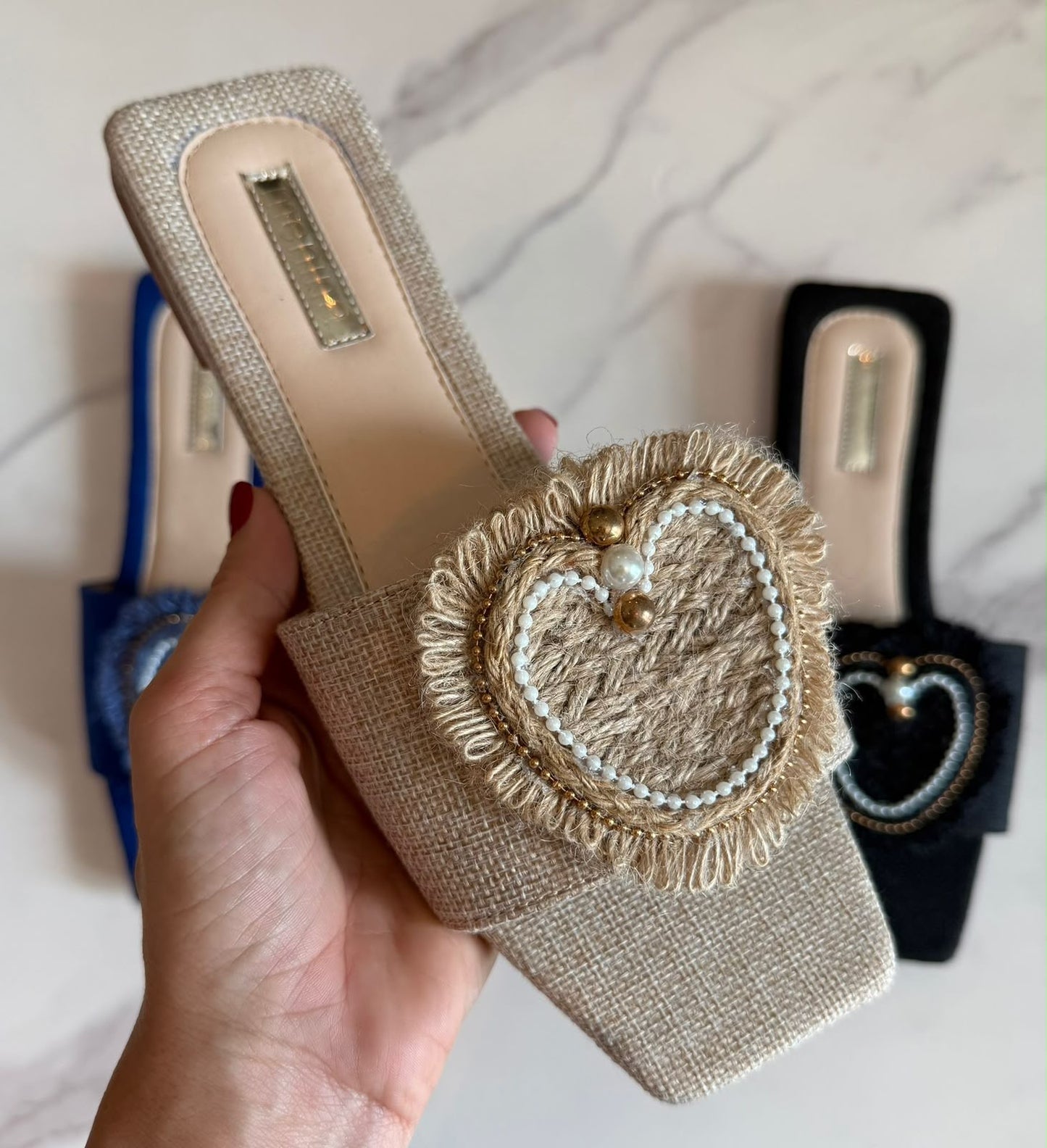 SLIDE FLAT SANDALS VALE