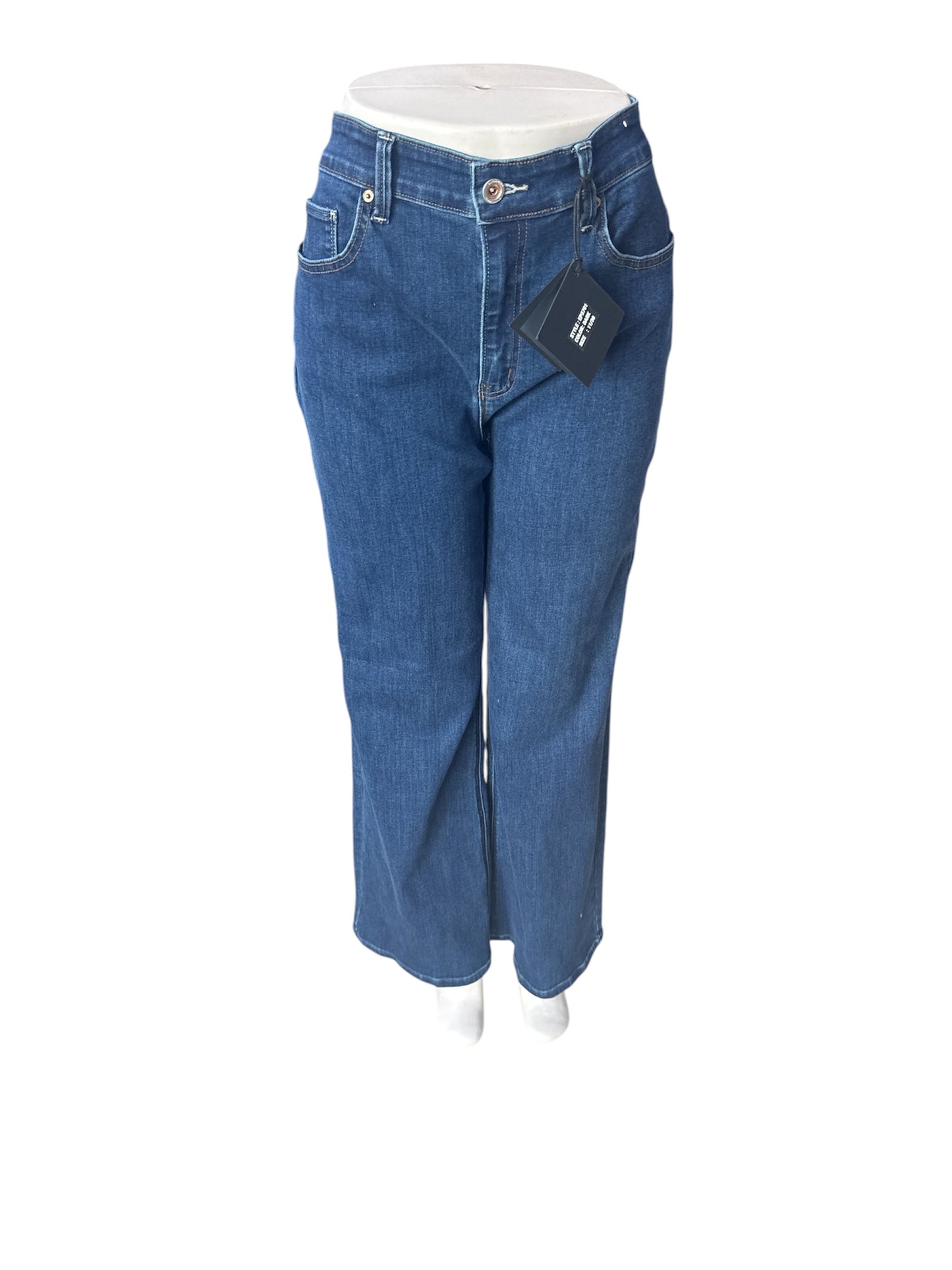 MIDWAIST WIDE LEG DARK WEP3701