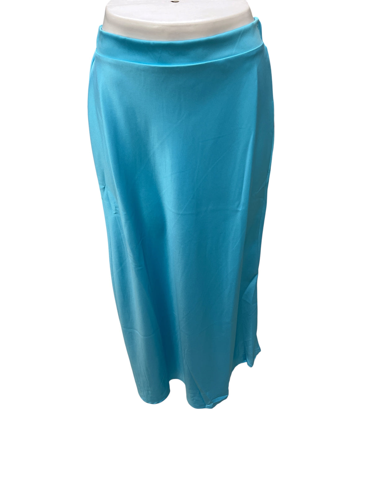 SOLID SATIN SKIRT HMS40840