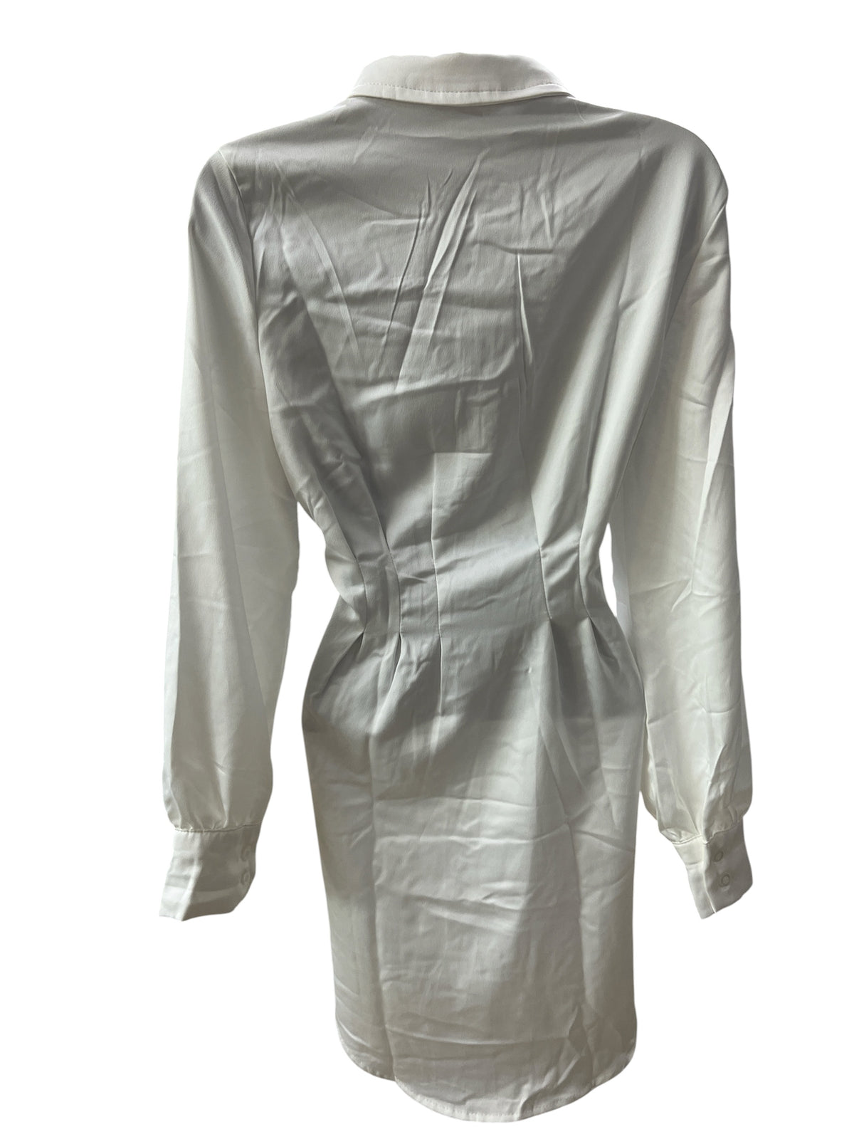 SATIN SHIRT DRESS HMD13937