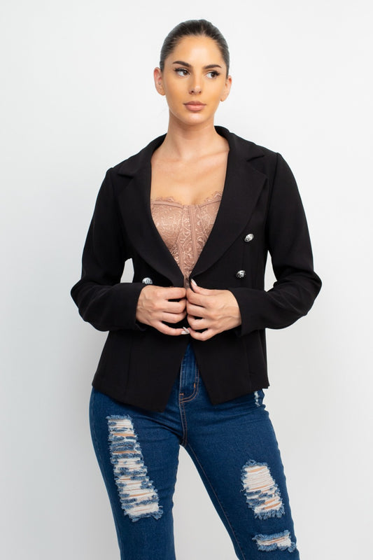 DOUBLE BREASTED JACKET HMJ20962