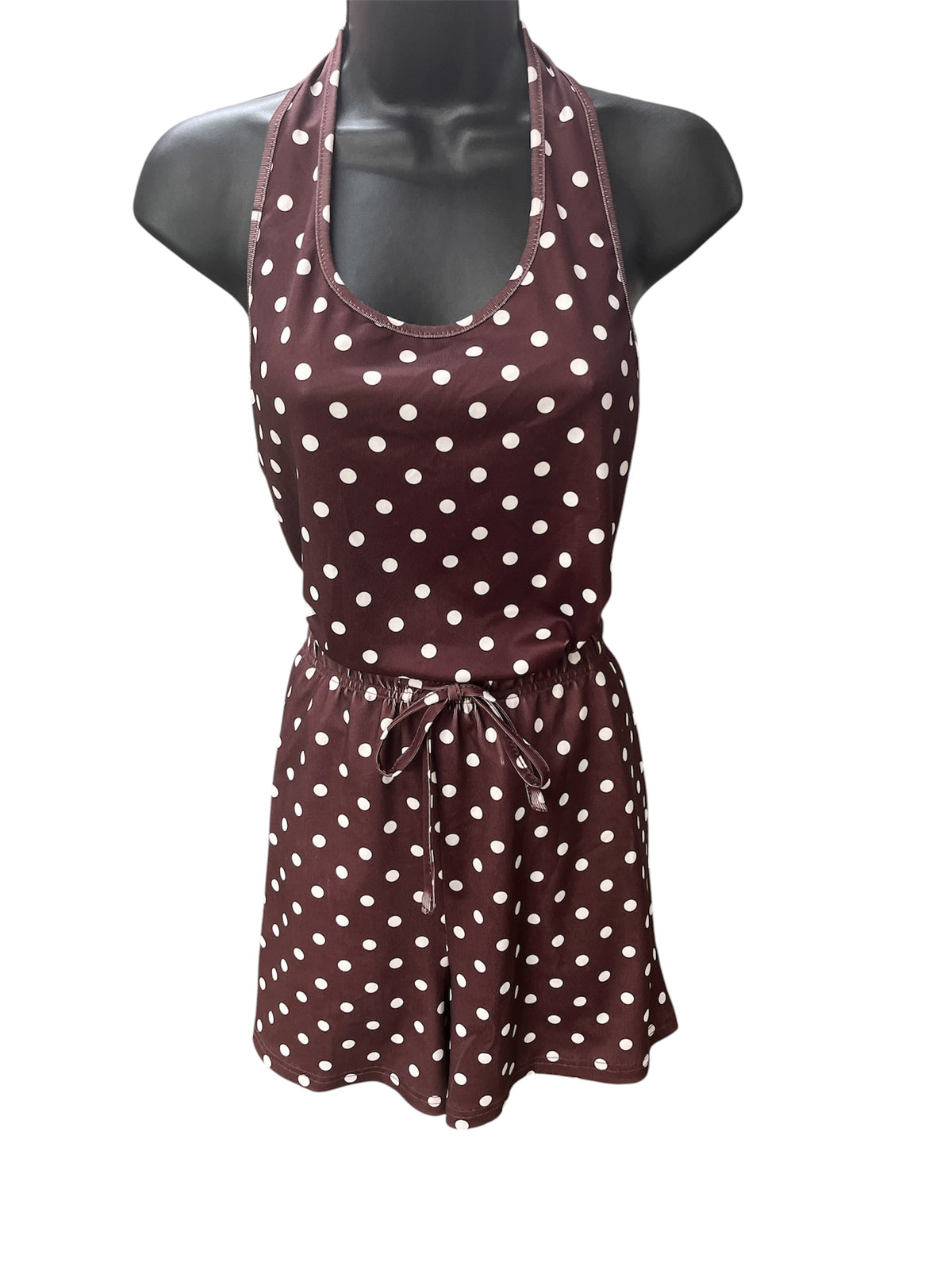 ROMPER HALTER POLKA DOT LC629372