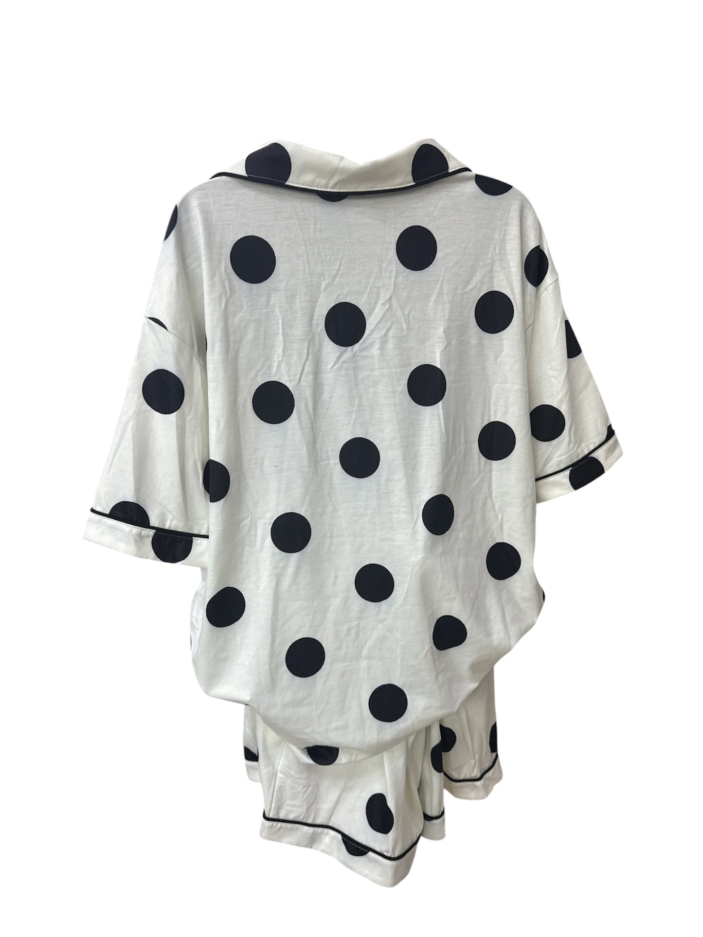 POLKA DOT PAJAMA SET BEIGE LC152195
