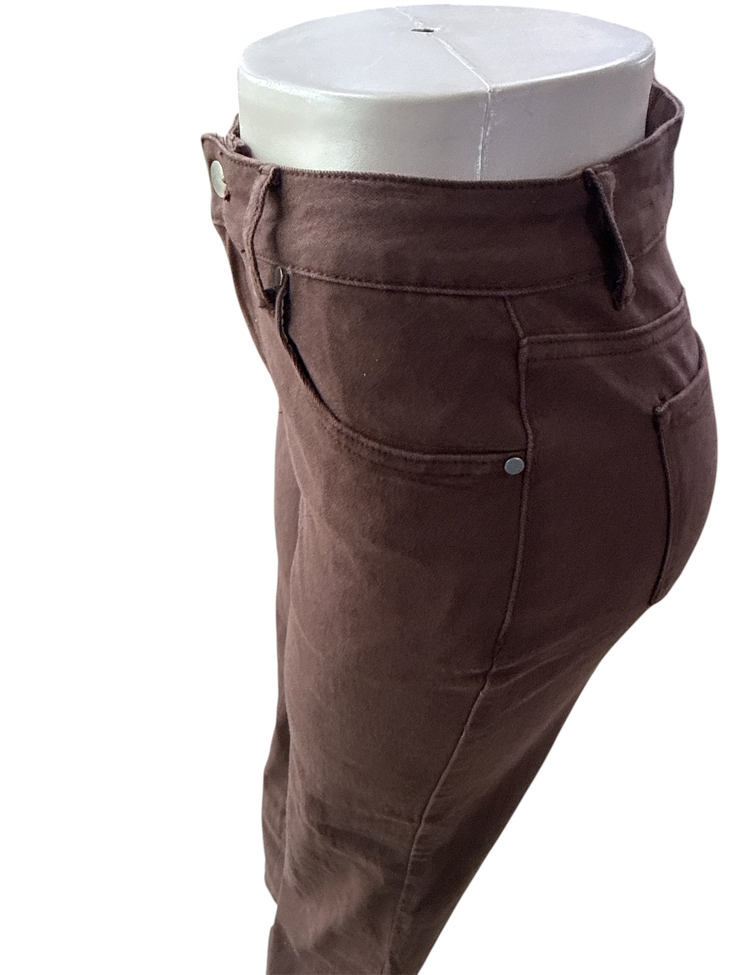 HIGH WAIST PANTS COFFE LC78775742