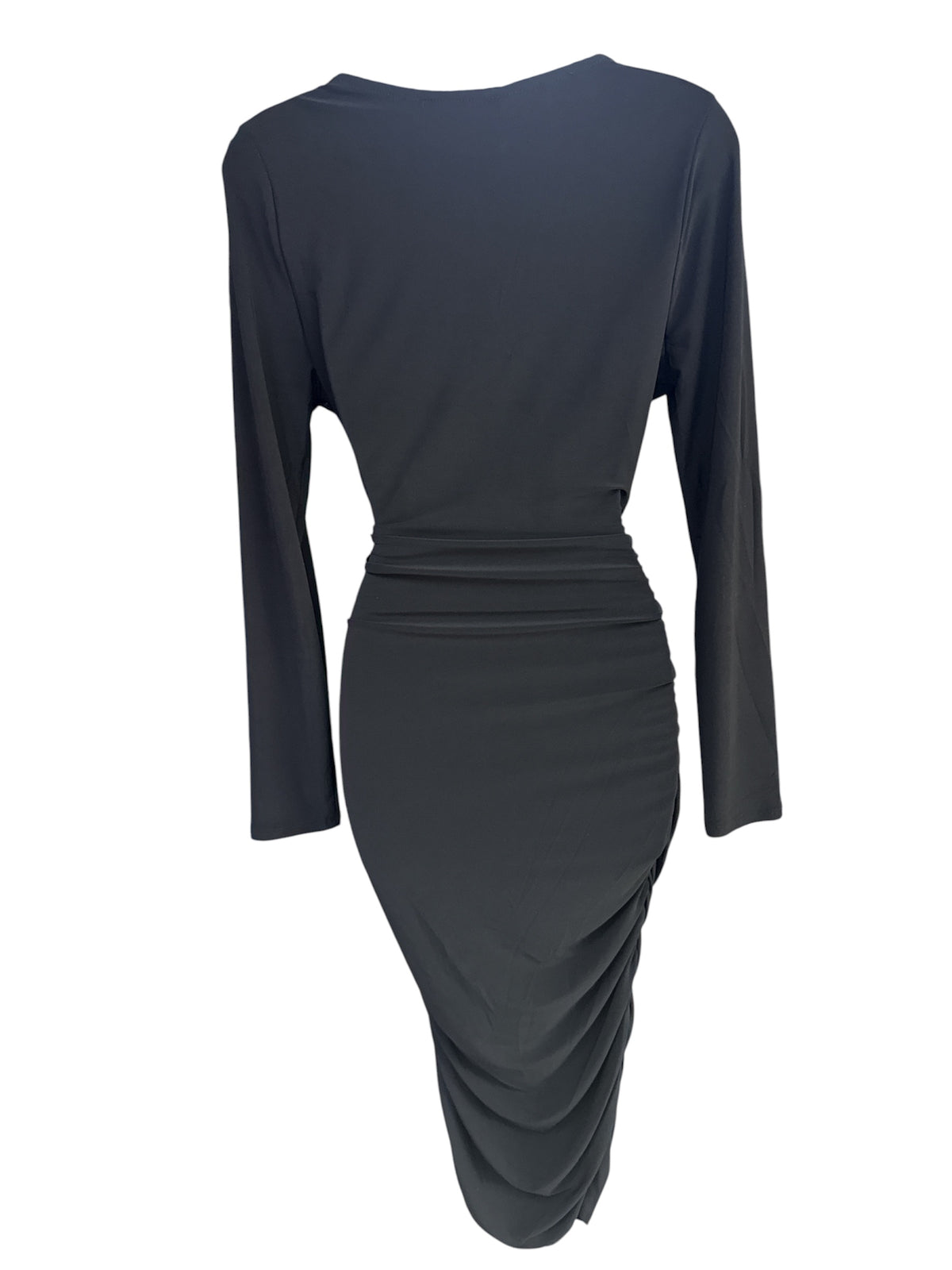 LONG SLEEVE MIDI DRESS HMD13921