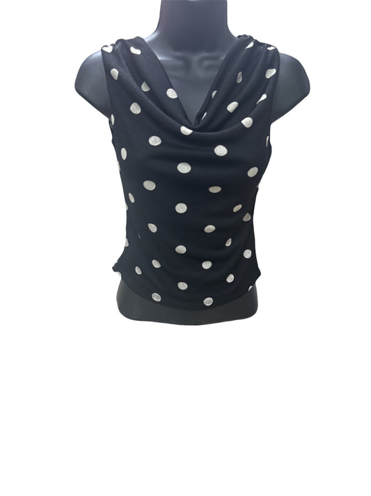 POLKA DOT TOP BT04036D