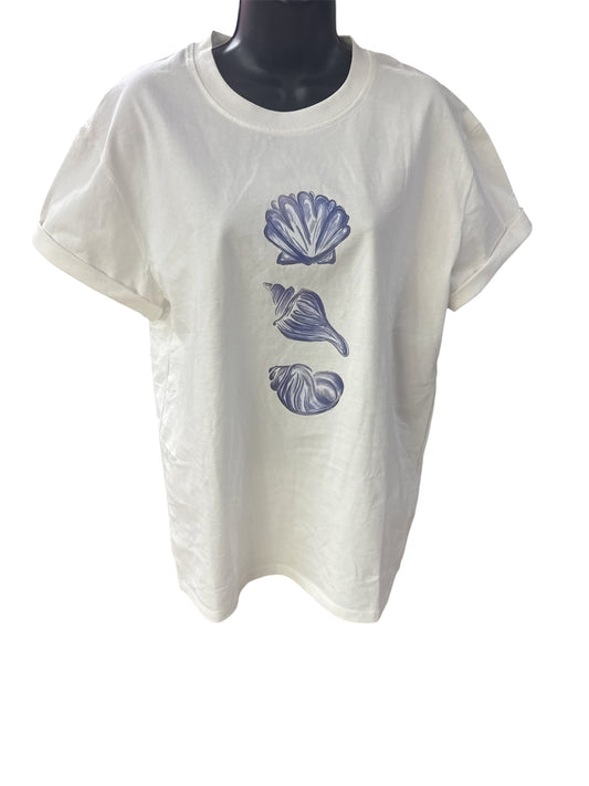 SEASHELL GRAPHIC TEE SE26APY371T