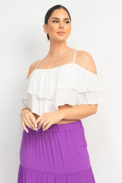 OFF SHOULDER CROP HMT56776