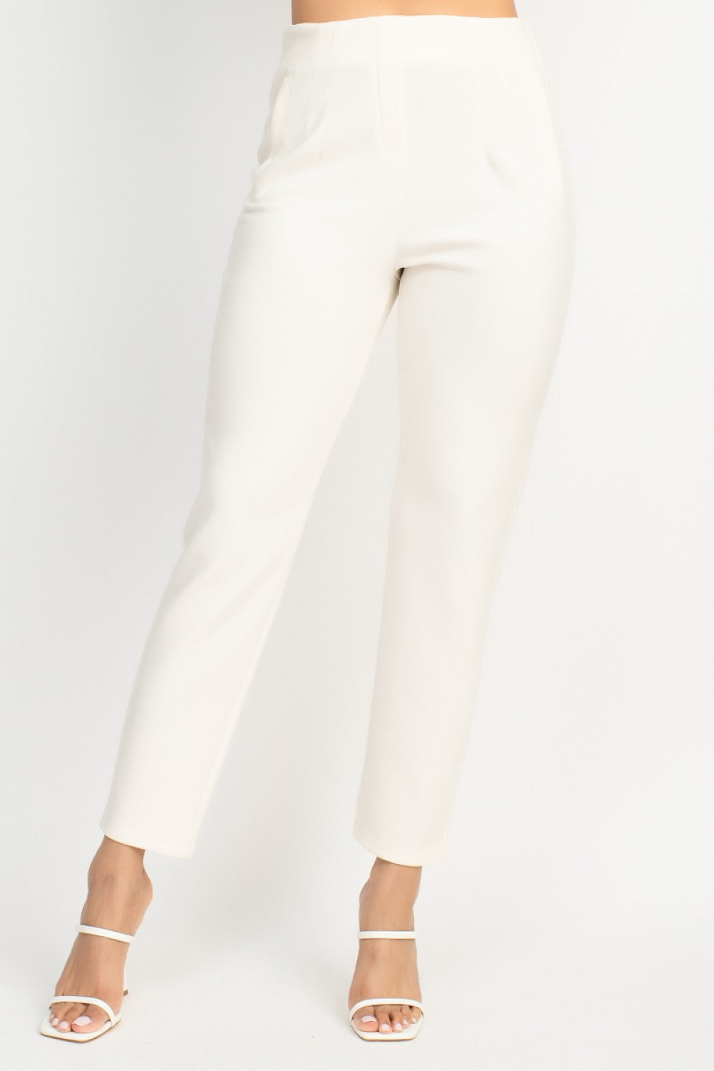 CLASSIC PINTUCK PANTS IP9076