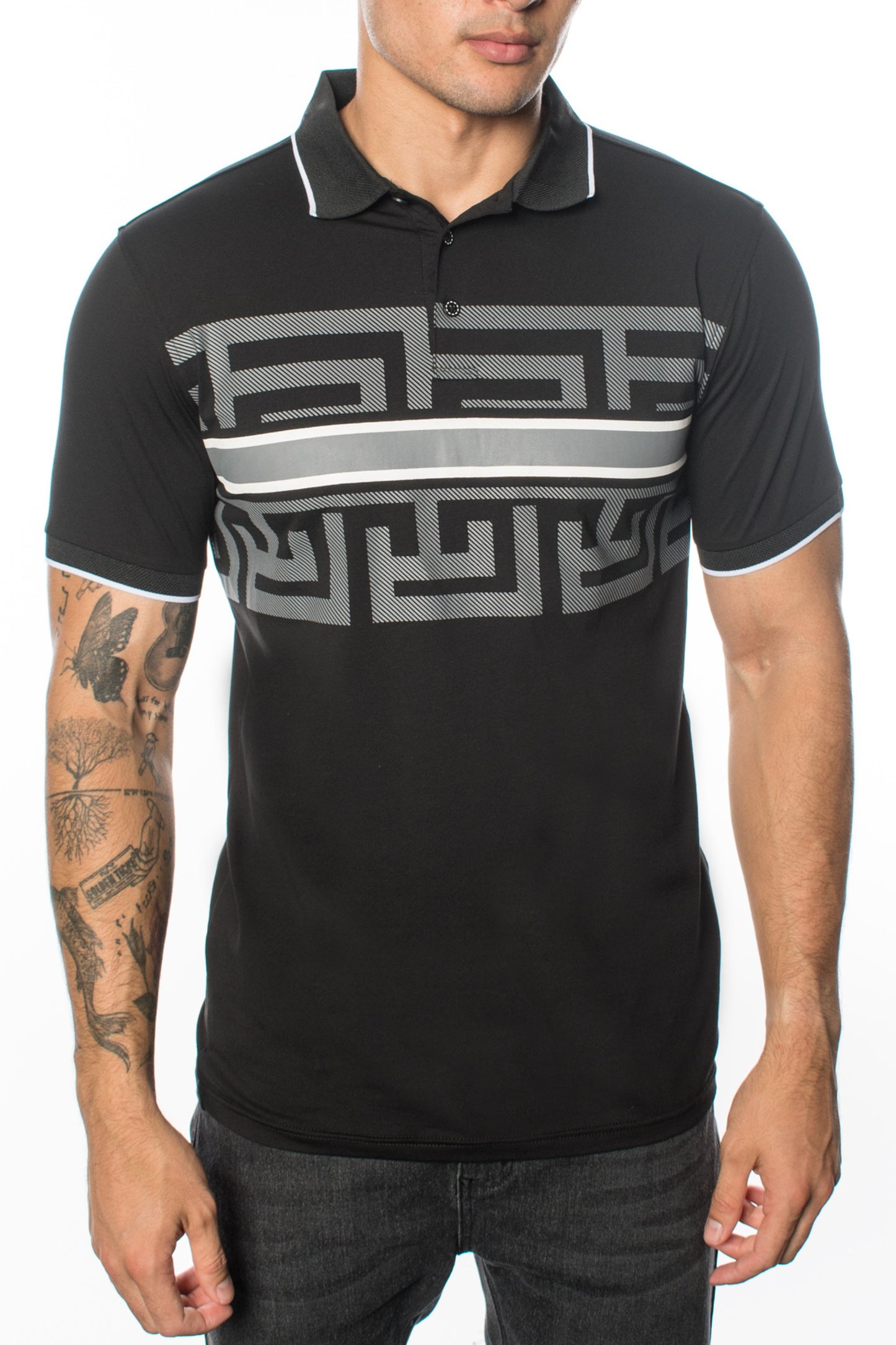 MAZE GRAPHIC POLO GGP-47