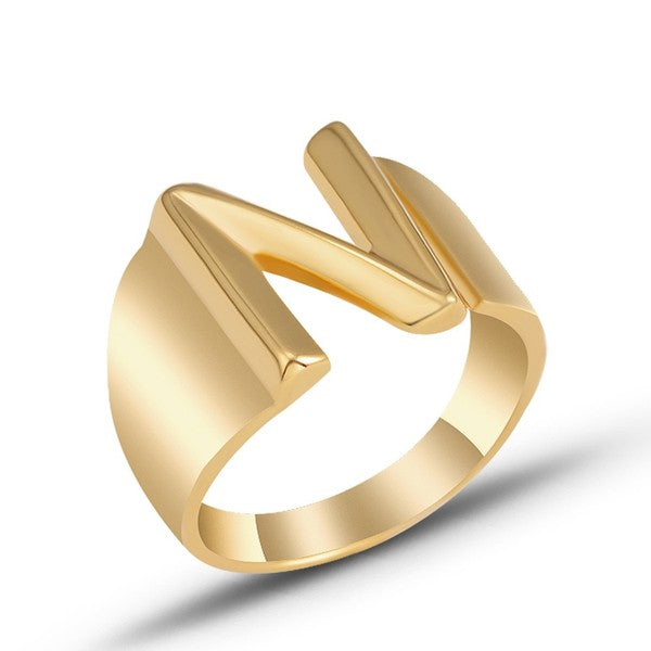 ShipJewel AK Letter Ring-14KT Gold-10 14kt Diamond Yellow Gold ring Price  in India - Buy ShipJewel AK Letter Ring-14KT Gold-10 14kt Diamond Yellow  Gold ring online at Flipkart.com